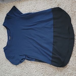 Express- Navy and black tee- size M